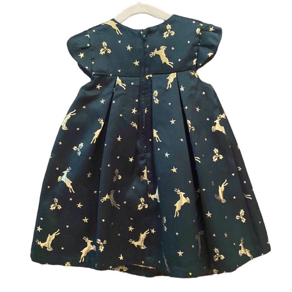 ✨HP✨ Bonnie Jean Rare Holiday Dress Size 24 Months - Picture 3 of 7